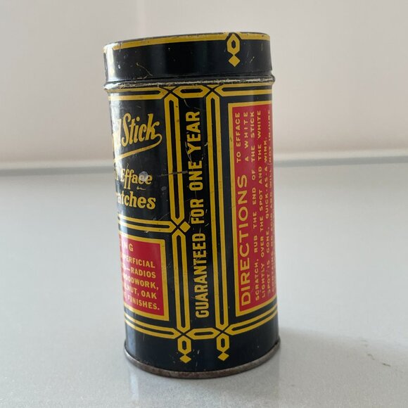 Zenith Tibet Almond Stick Tin with Unused Stick Circa 1950 - Picture 2 of 8